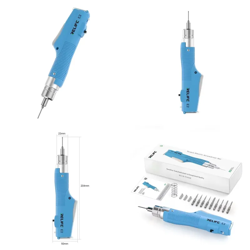 Screwdriver Set - Электрическая отвертка RELIFE E2 с регулируемым