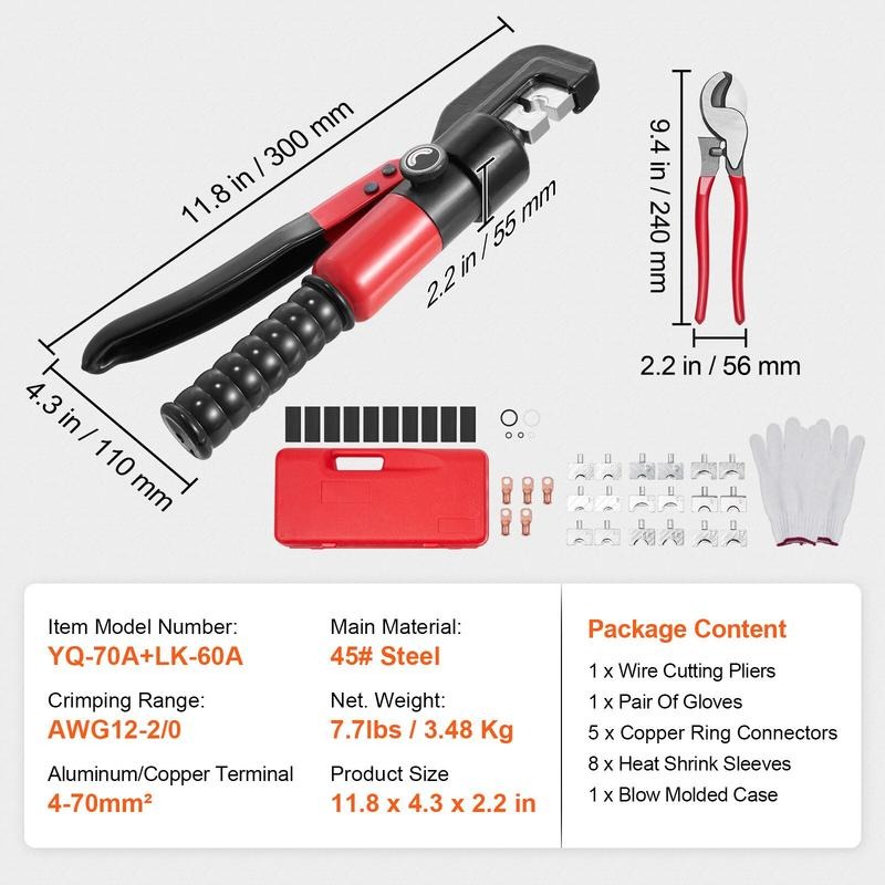 Гидравлический обжимной инстру – обзор и цена Tool Set